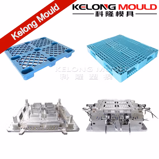 Customized Plastic Industrial Pallet Box Crate Dustbin Injection Mould
