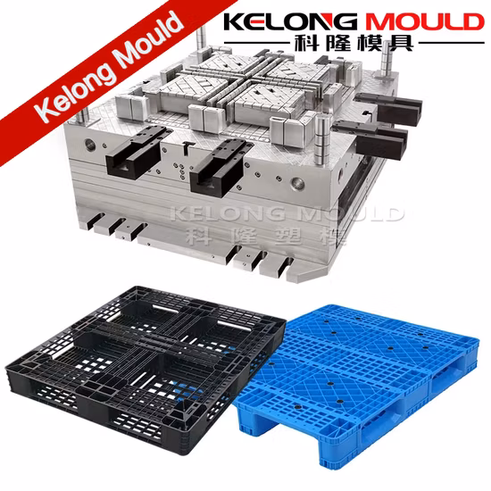 Customized Plastic Industrial Pallet Box Crate Dustbin Injection Mould