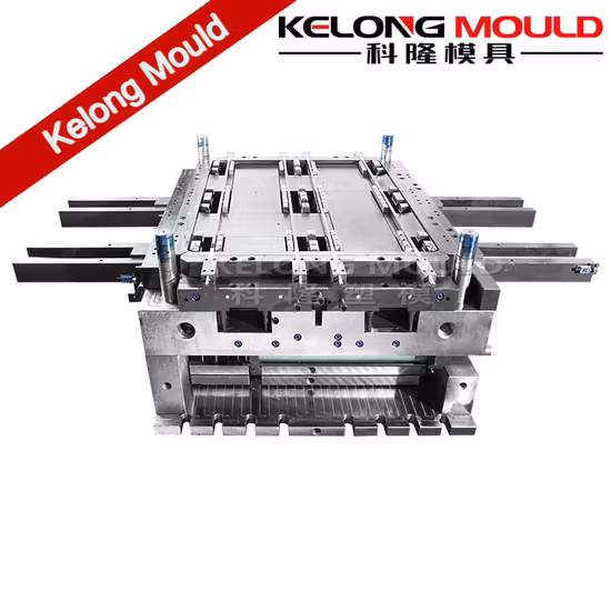 Customized Plastic Industrial Pallet Box Crate Dustbin Injection Mould